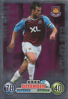 Lucas Neill West Ham United 2007/08 Topps Match Attax Update Club Captain #C19